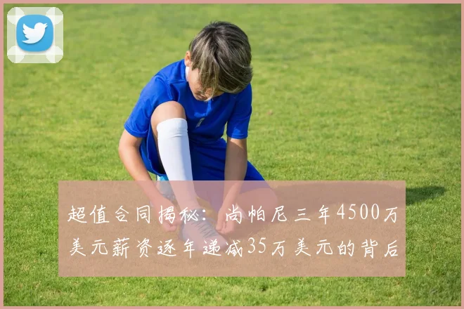 超值合同揭秘：尚帕尼三年4500万美元薪资逐年递减35万美元的背后故事