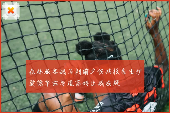 森林狼客战马刺前夕伤病报告出炉爱德华兹与道苏姆出战成疑